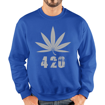 Weed Cannabis 420 Sweatshirt