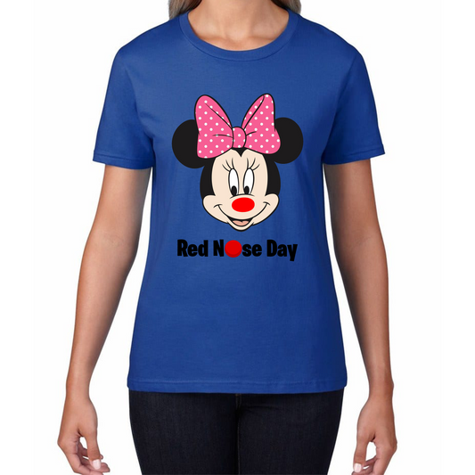 Minnie Mouse Red Nose Day T Shirt