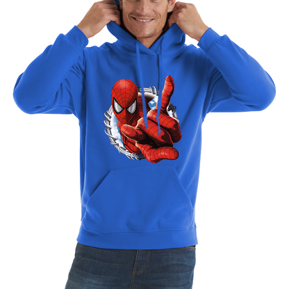 Spiderman Logo No Way Home Avengers Marvel Character Superhero Unisex Hoodie