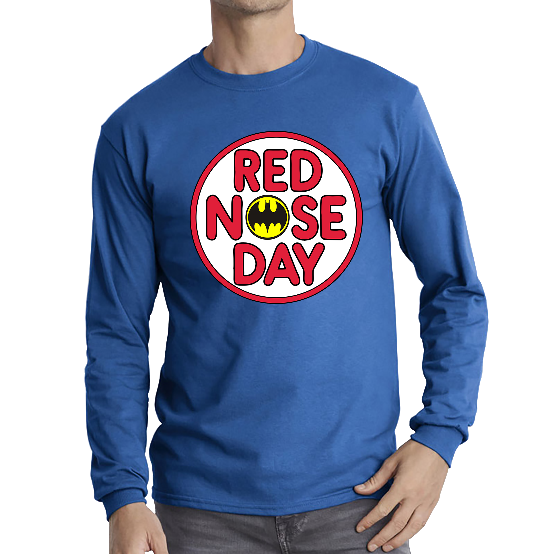 Batman Comic Relief Red Nose Day T Shirt