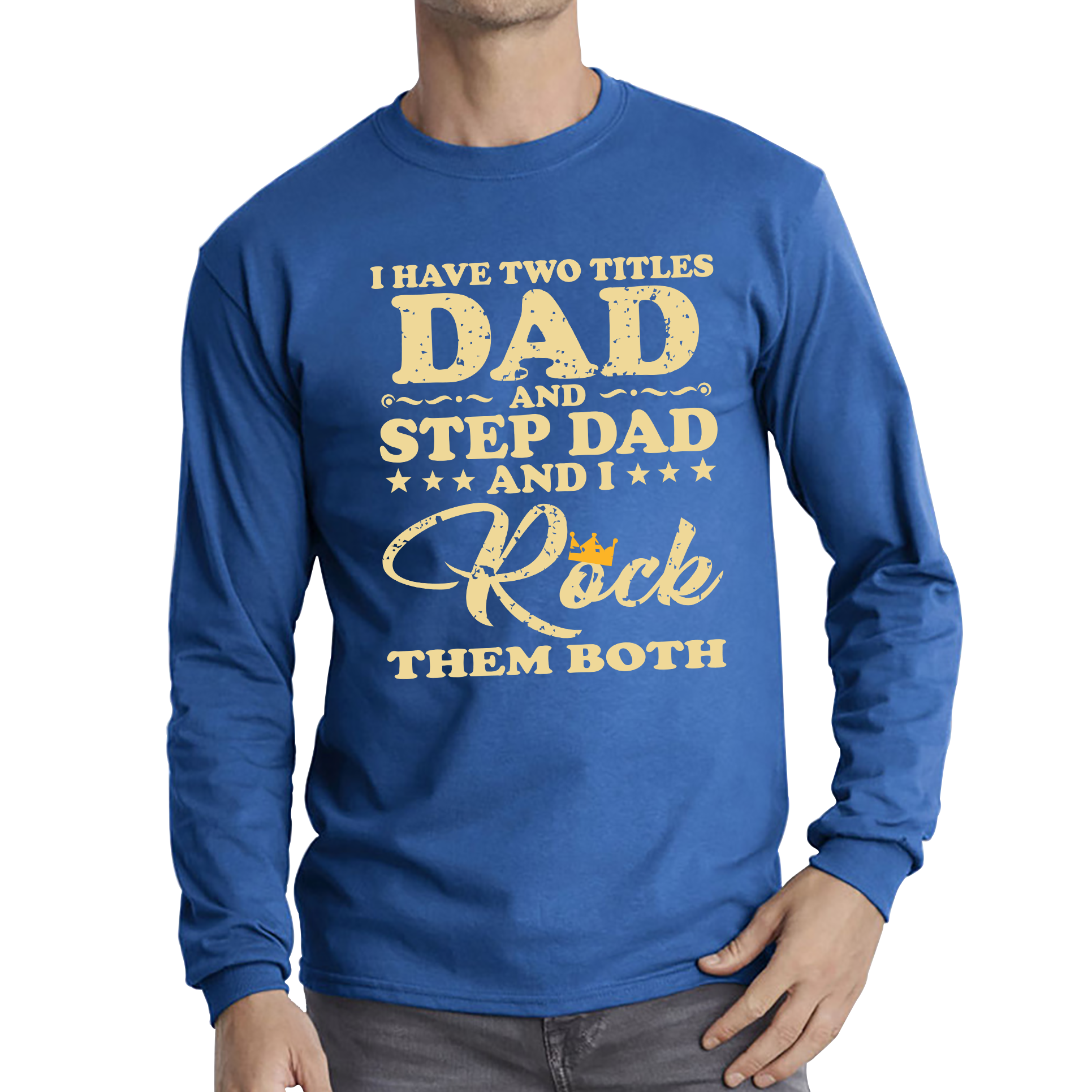 Dad And Step Dad T Shirt