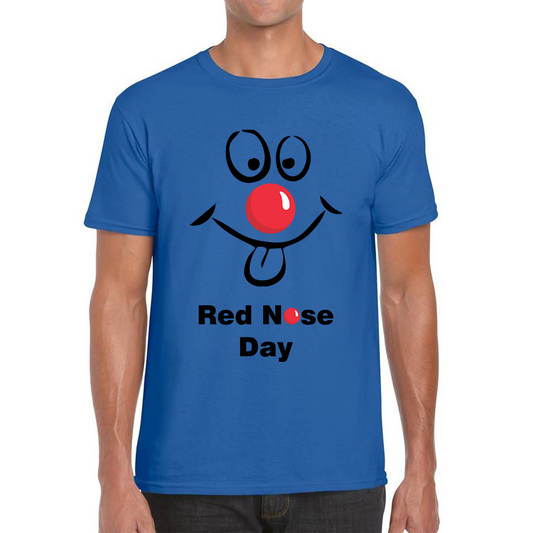 Comic Relief Red Nose Day Funny Emoji Face T Shirt