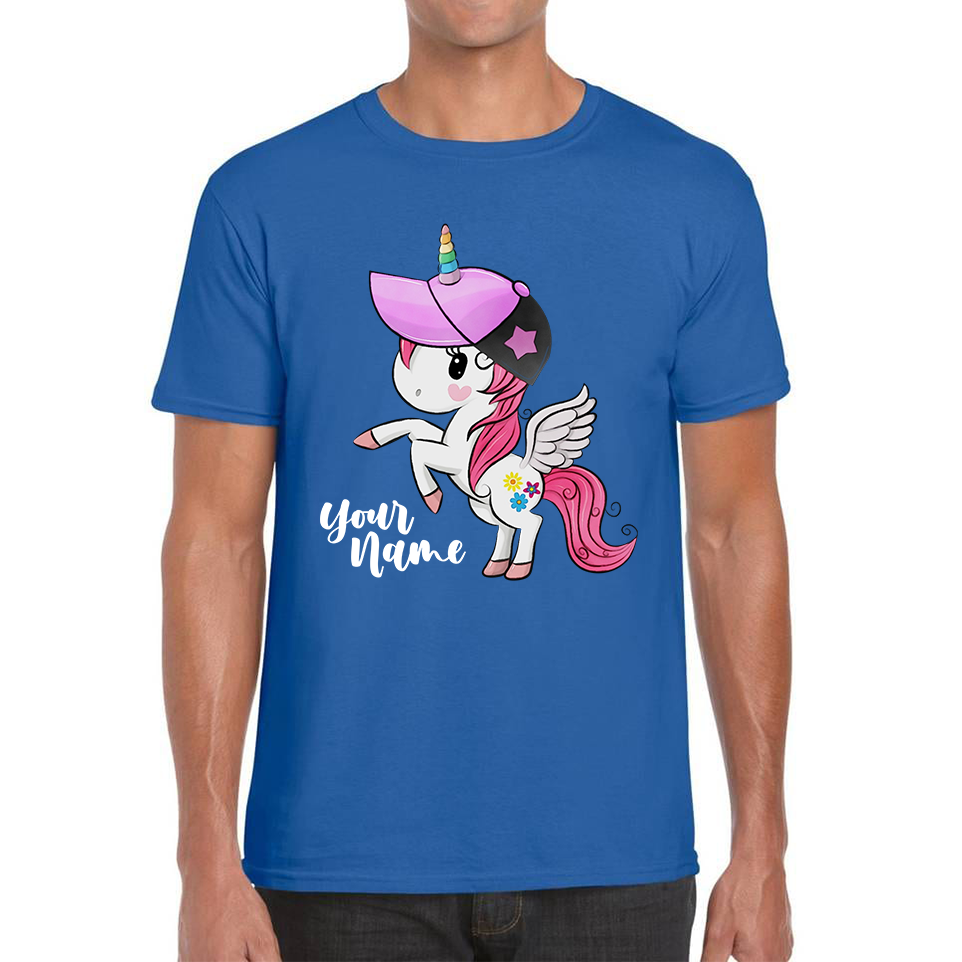 Personalised Your Name Little Unicorn T Shirt