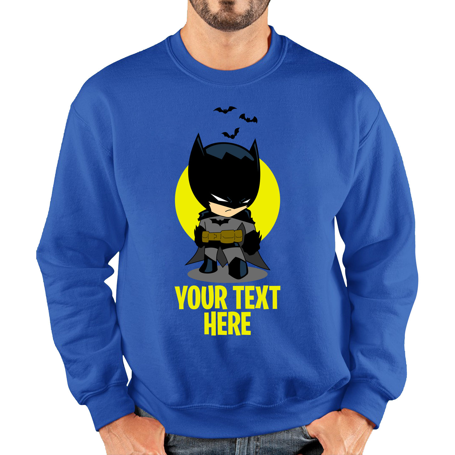 Personalised Batman Sweatshirt