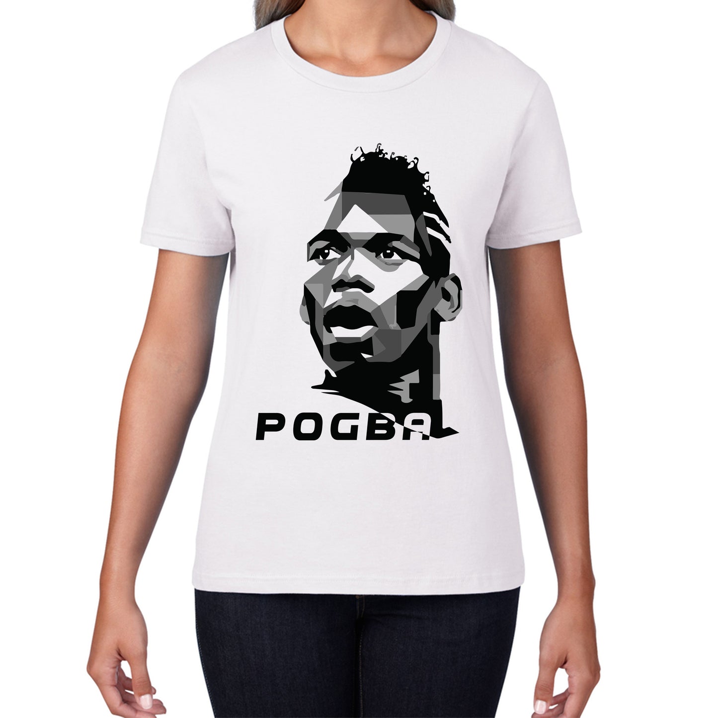 Football Player Retro Style Portrait France National Team Soccer Player French Professional Footballer Sports Champion Womens Tee Top