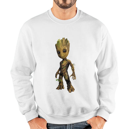 Baby Groot Comic book character Guardians of the Galaxy I am Groot Action Adventure Comedy Sci-Fi Movie Unisex Sweatshirt