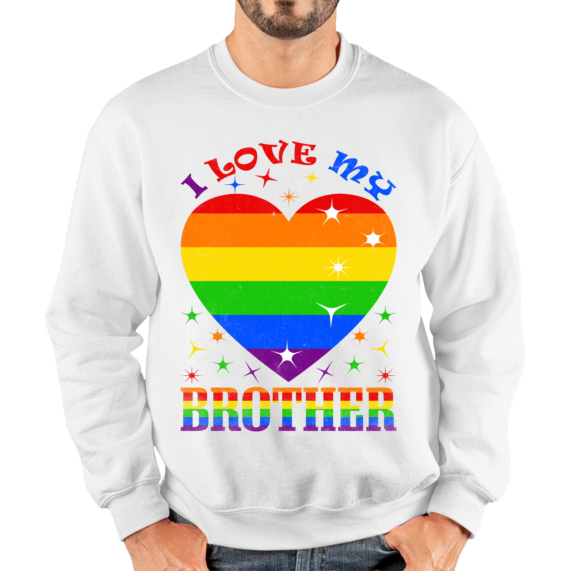 I Love My Brother Sweatshirt