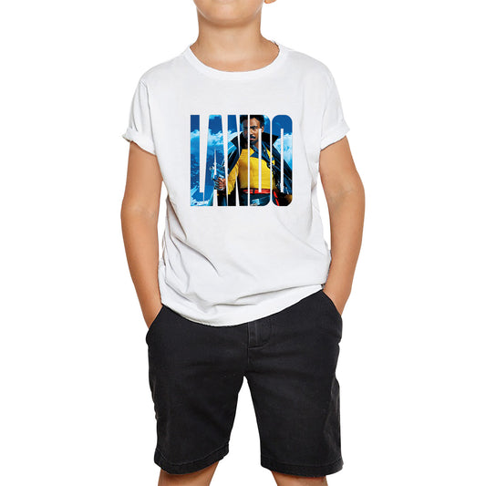 Lando Calrissian Star Wars Fictional Character Solo A Star Wars Story Sci-fi Action Adventure Movie Landonis Balthazar Calrissian III Kids T Shirt