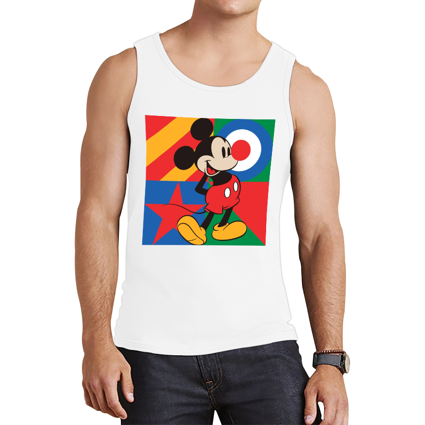 Mickey Mouse Disney Red Nose Day Tank Top