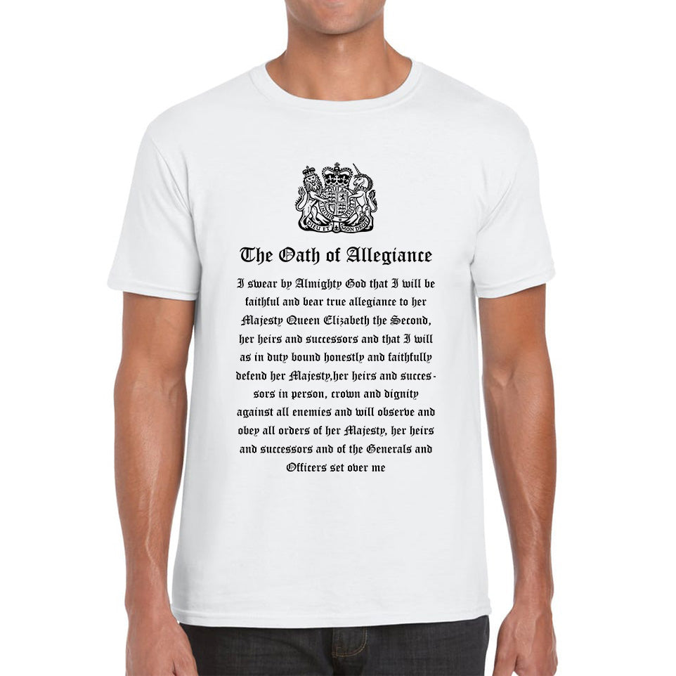 The Oath Of Allegiance British Armed Forces Day Anzac Day Lest We Forget Remembrance Day Veterans Day Mens Tee Top