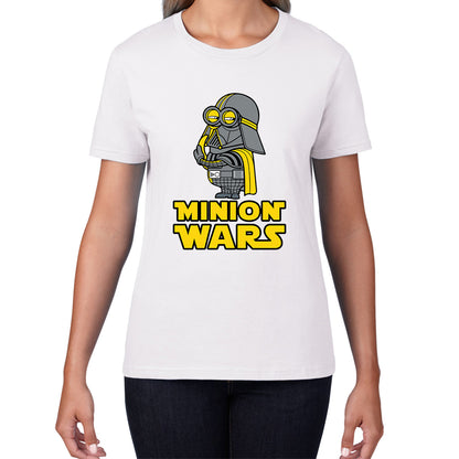 Minion Wars Trooper Cosplay Star Wars Minion Parody The Minions Become Superheroes Disney Star Wars 46th Anniversary Womens Tee Top