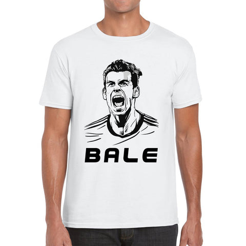 Football Player Retro Style Portrait Soccer Player Welsh Former Professional Footballer Sports Champion Mens Tee Top