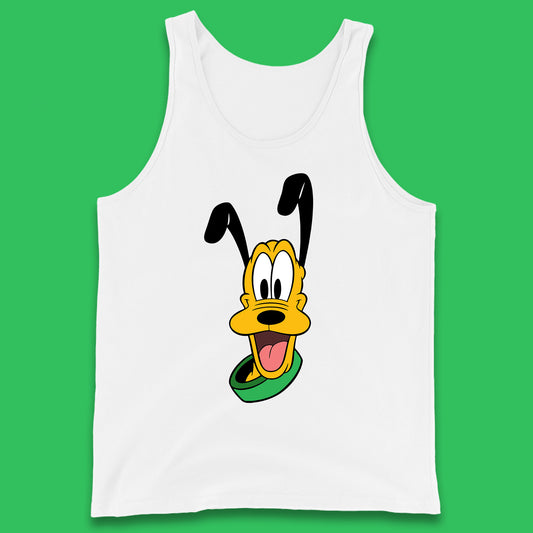 Disney Pluto Mickey Mouse's Pet Dog Cartoon Character Disney World Disneyland Trip Tank Top