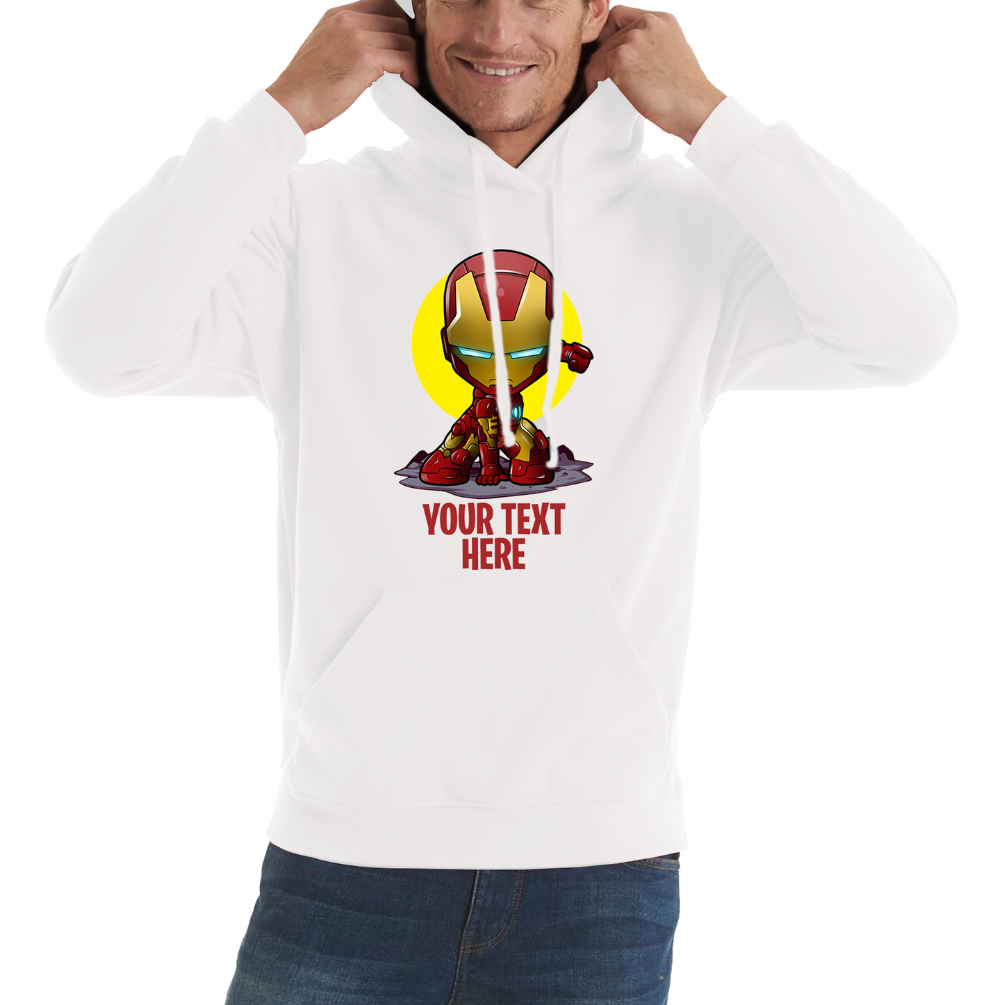 Personalised Iron Man Hoodie