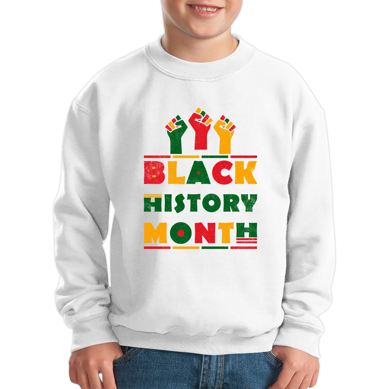 Black History Month Black Pride African American Black Lives Matter Black Pride Kids Jumper