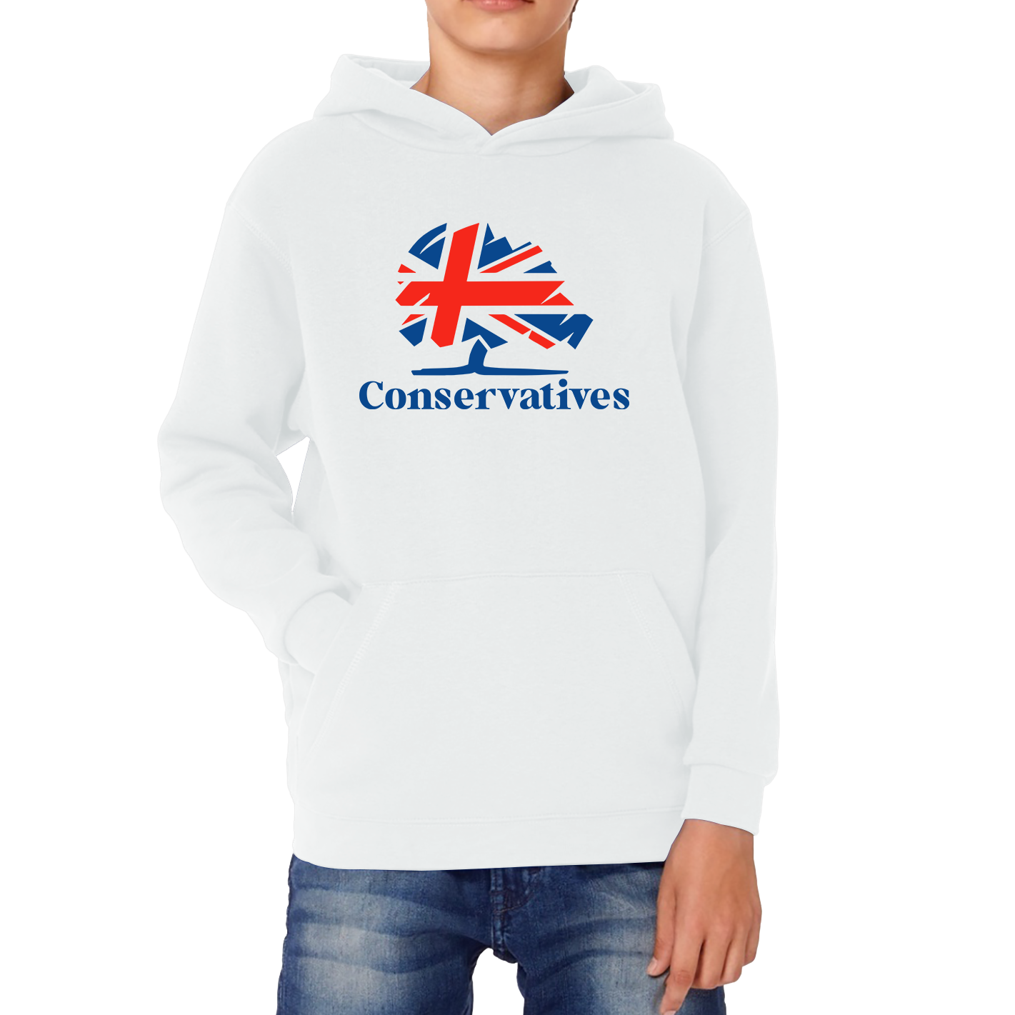 Conservatives Party Logo Political Party Uk Election United Kingdom Kids Hoodie