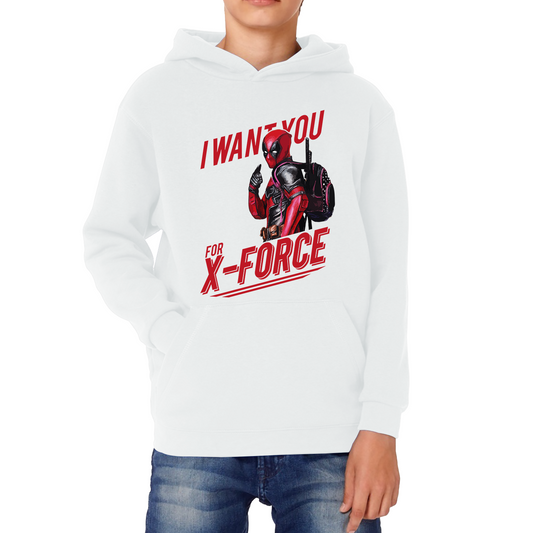 I Want You For X-Force, Deadpool Inspired Hoodie