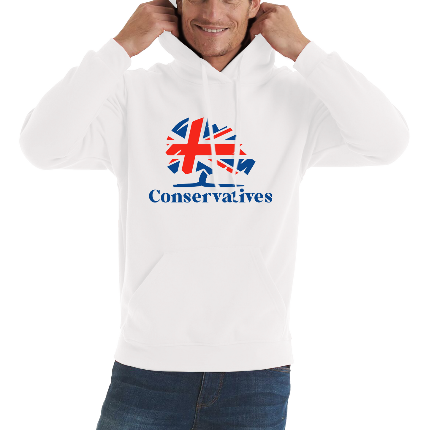 Conservatives Party Logo Political Party Uk Election United Kingdom Unisex Hoodie