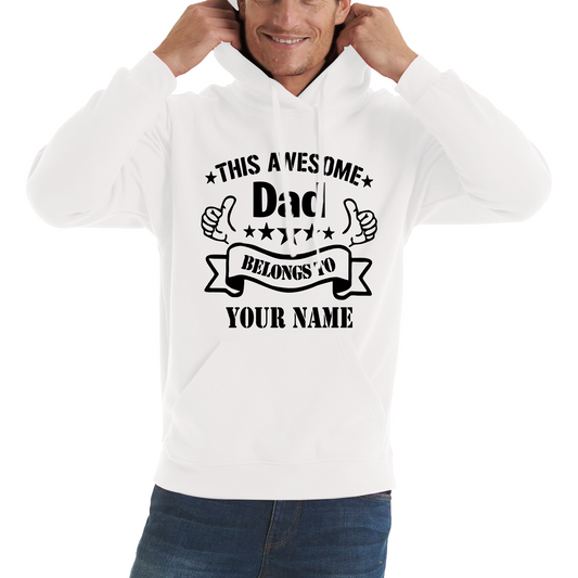 Personalised This Awesome Dad Father's Day Hoodie