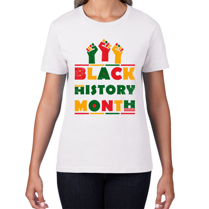 Black History Month Black Pride African American Black Lives Matter Black Pride Womens Tee Top