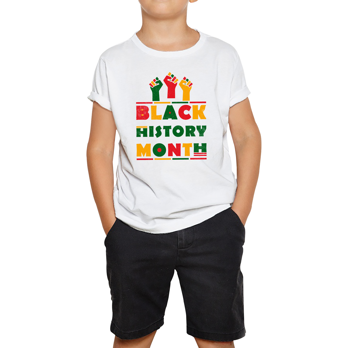 Black History Month Black Pride African American Black Lives Matter Black Pride Kids Tee