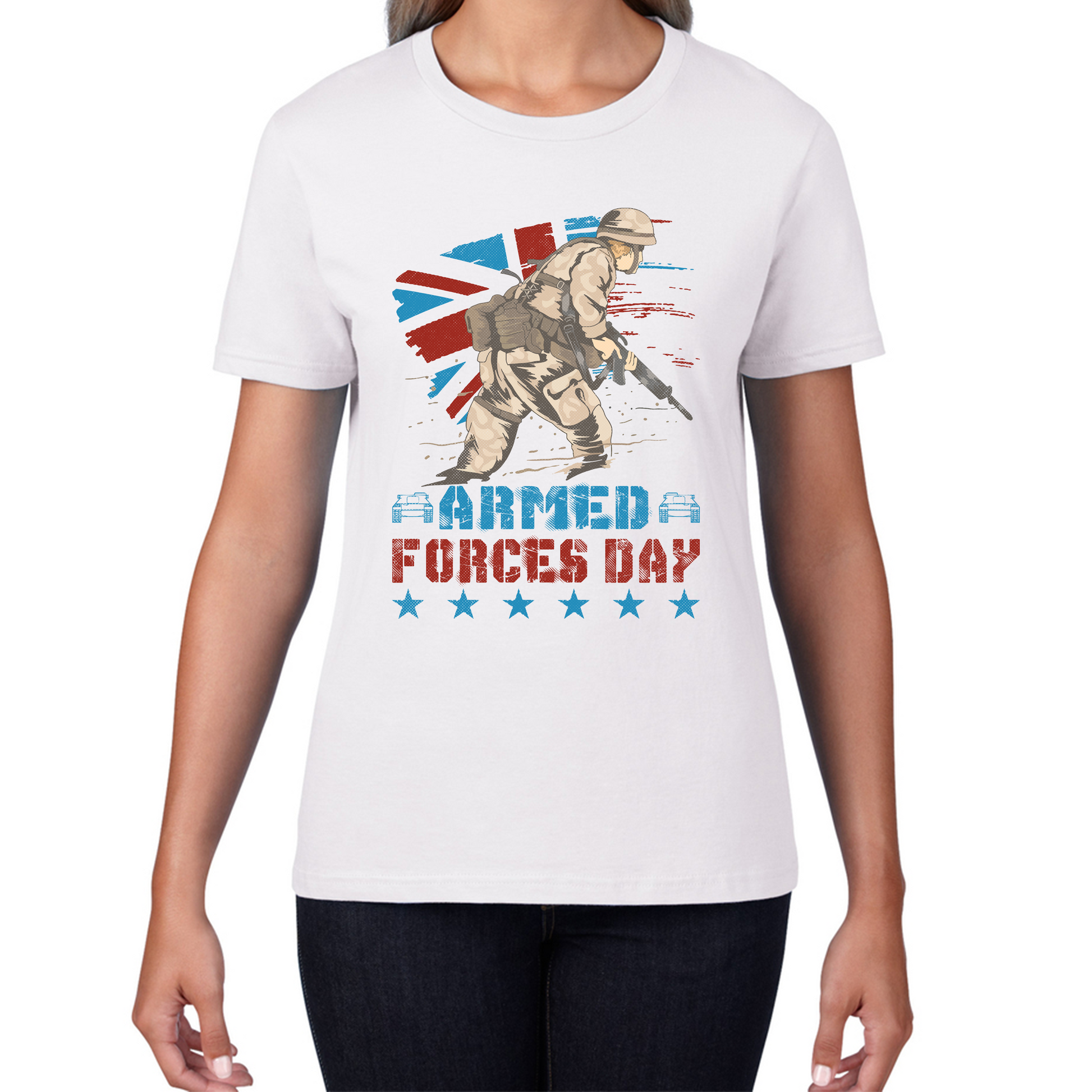 Armed Forces Day British Veteran T Shirt