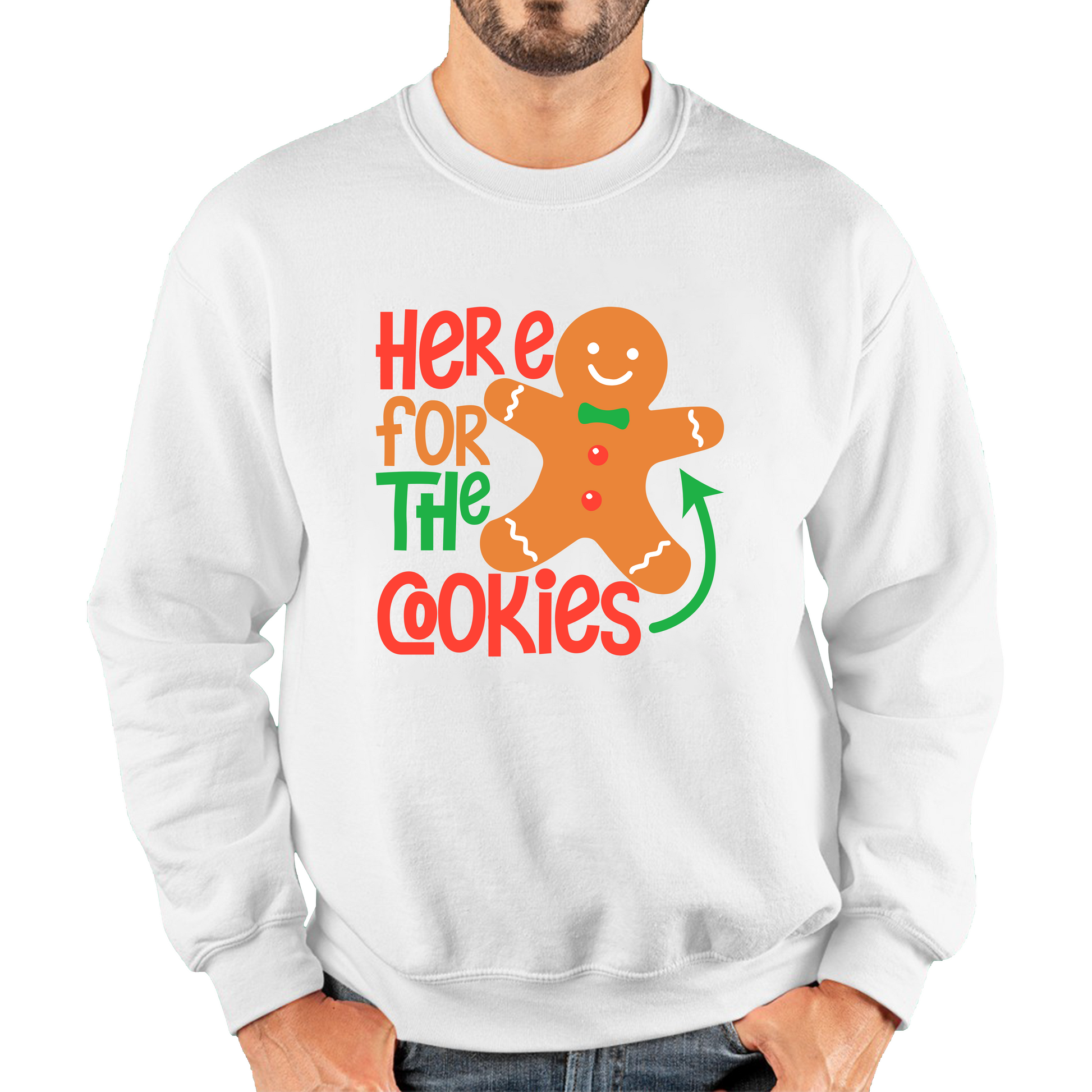 gingerbread christmas sweatshirt