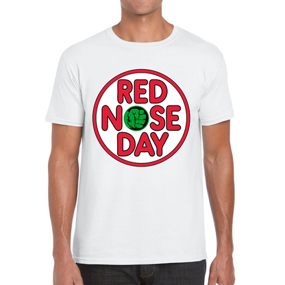 Hulk Hand Red Nose Day T Shirt