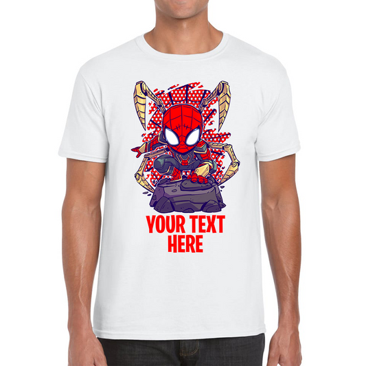 Personalised Spiderman T Shirt