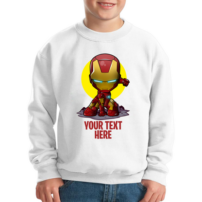 Personalised Iron Man Sweatshirt