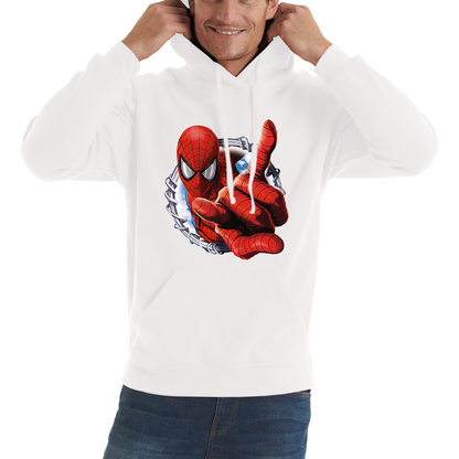 Spiderman Logo No Way Home Avengers Marvel Character Superhero Unisex Hoodie