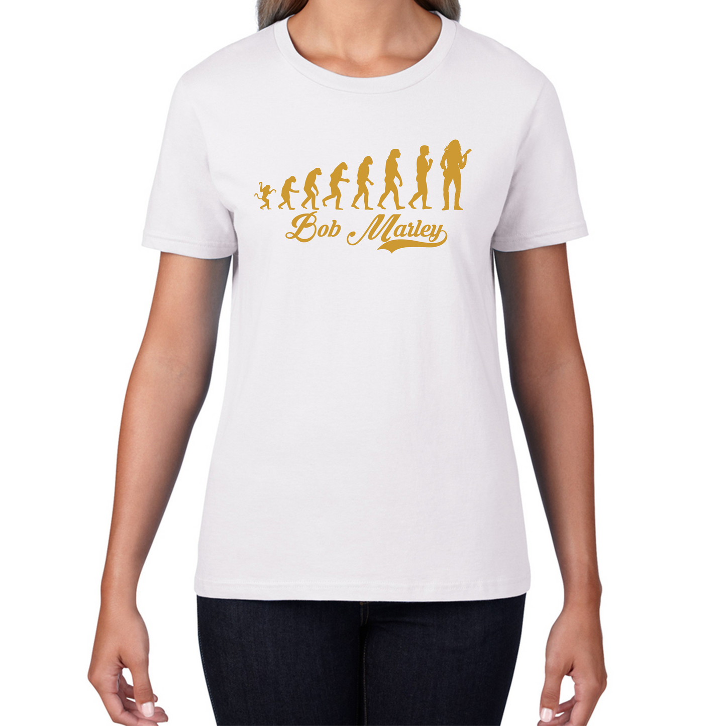 Bob Marley Human Evolution T Shirt