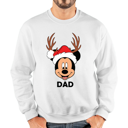 mickey mouse dad christmas sweatshirt