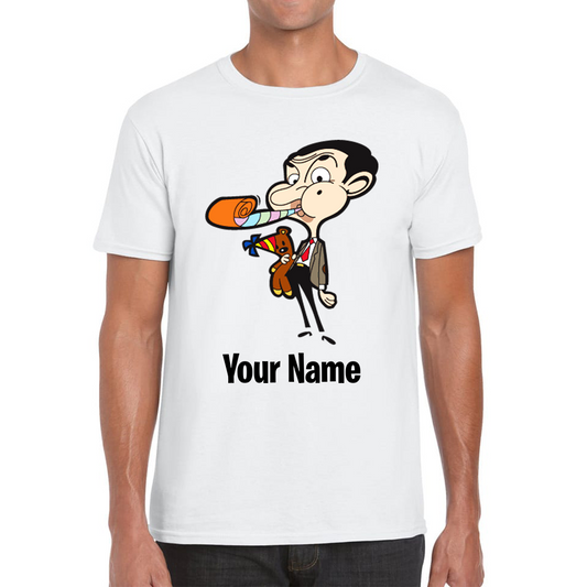 Mr. Bean Personalised Your Custom Name T Shirt