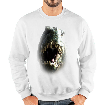 Tyrannosaurus T-rex Roaring Face Sweatshirt