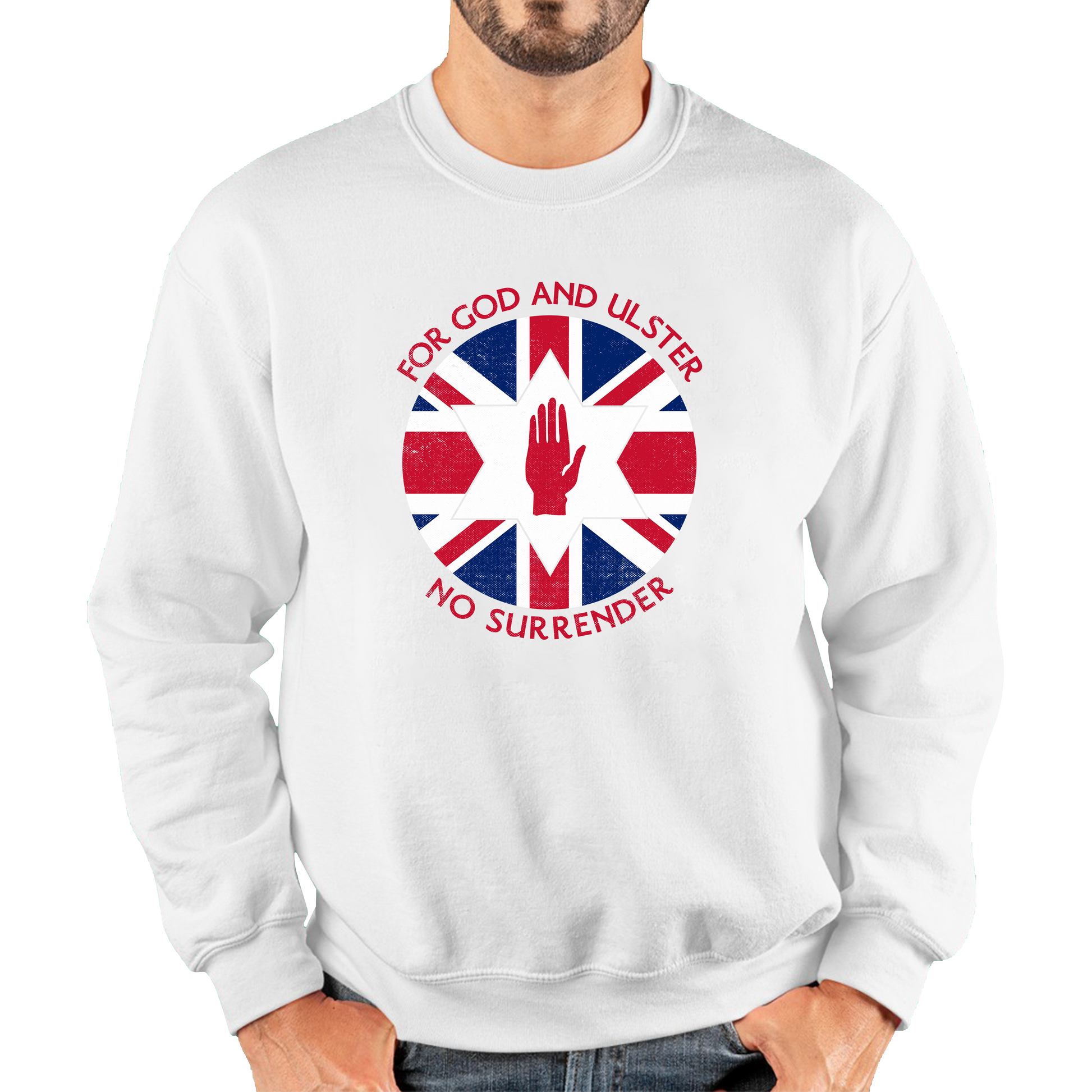 For God And Ulster No Surrender Battle Of The Boyne Victory Sweatshirt