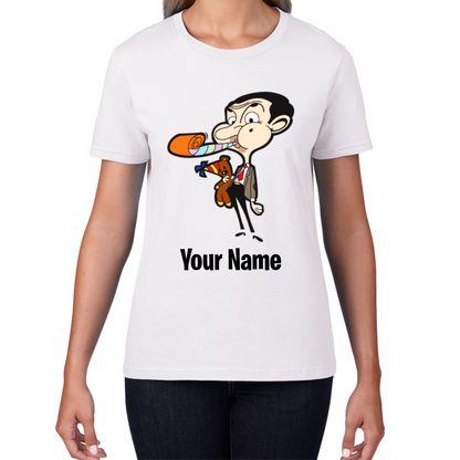 Mr. Bean Personalised Your Custom Name T Shirt