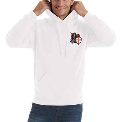 Happy St. George's Day Knight England Flag Saint George Hoodie