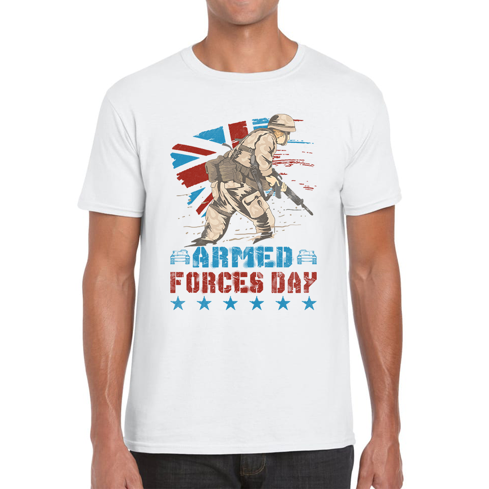 Armed Forces Day British Veteran T Shirt