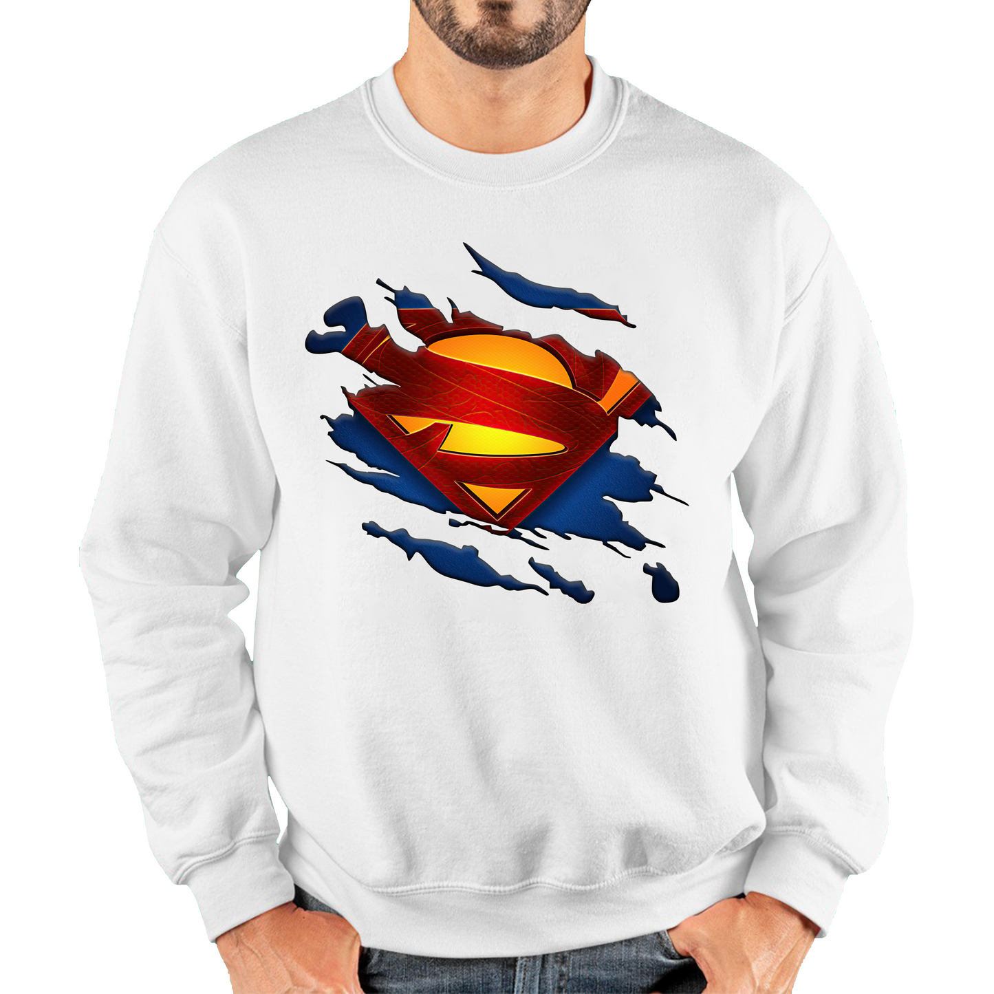 Superman Logo Sweatshirt