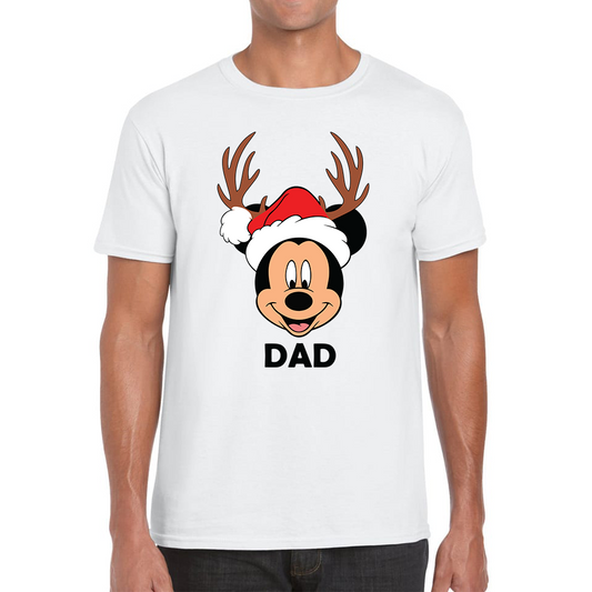 mickey mouse dad christmas t shirt