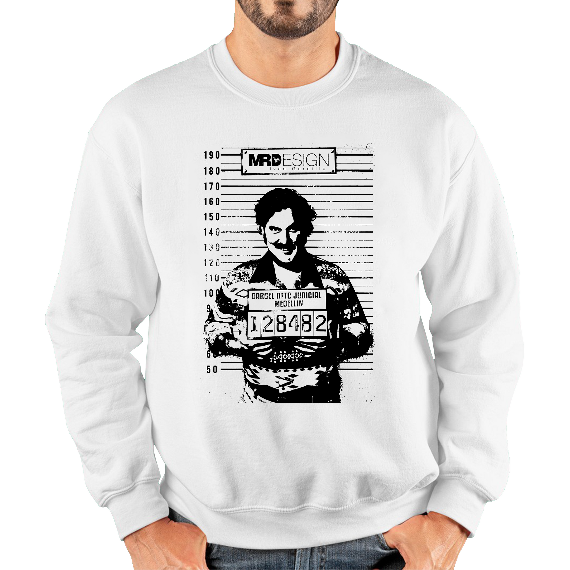 Plata O Plomo Pablo Escobar Drug Dealer Sweatshirt