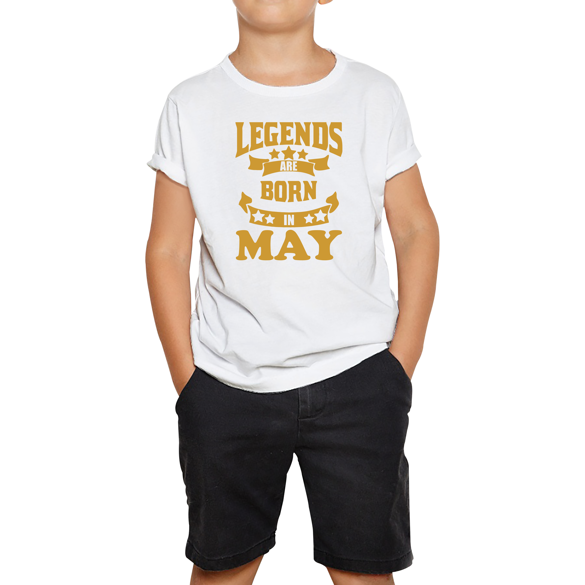 Legends Are Born In May Birthday T Shirt