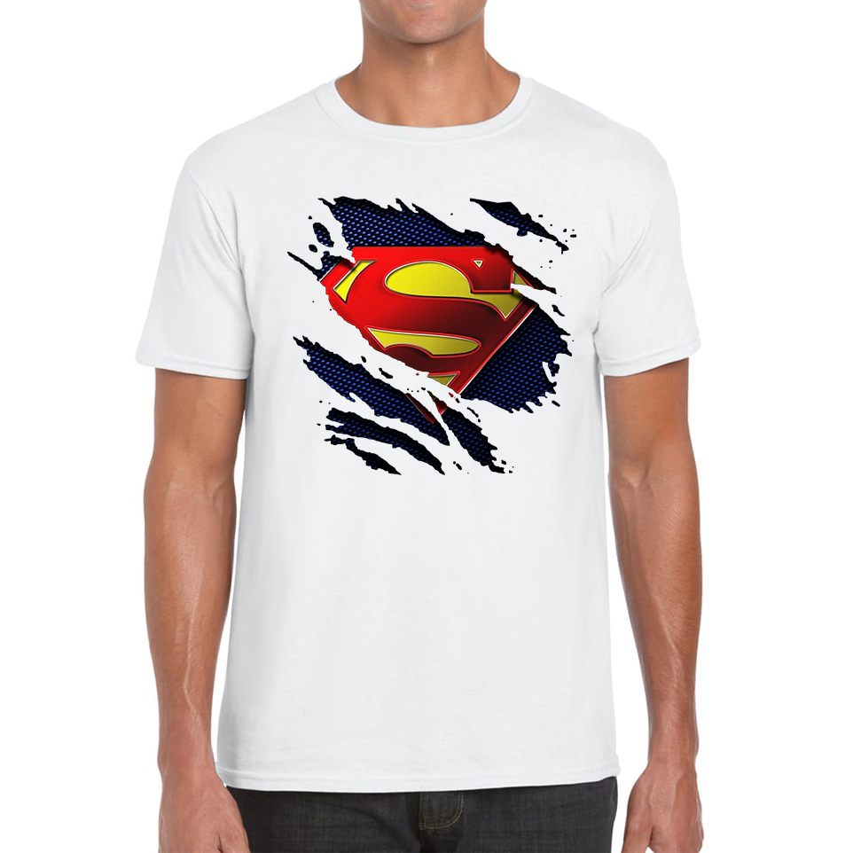 Superman Logo Comics Superhero T Shirt