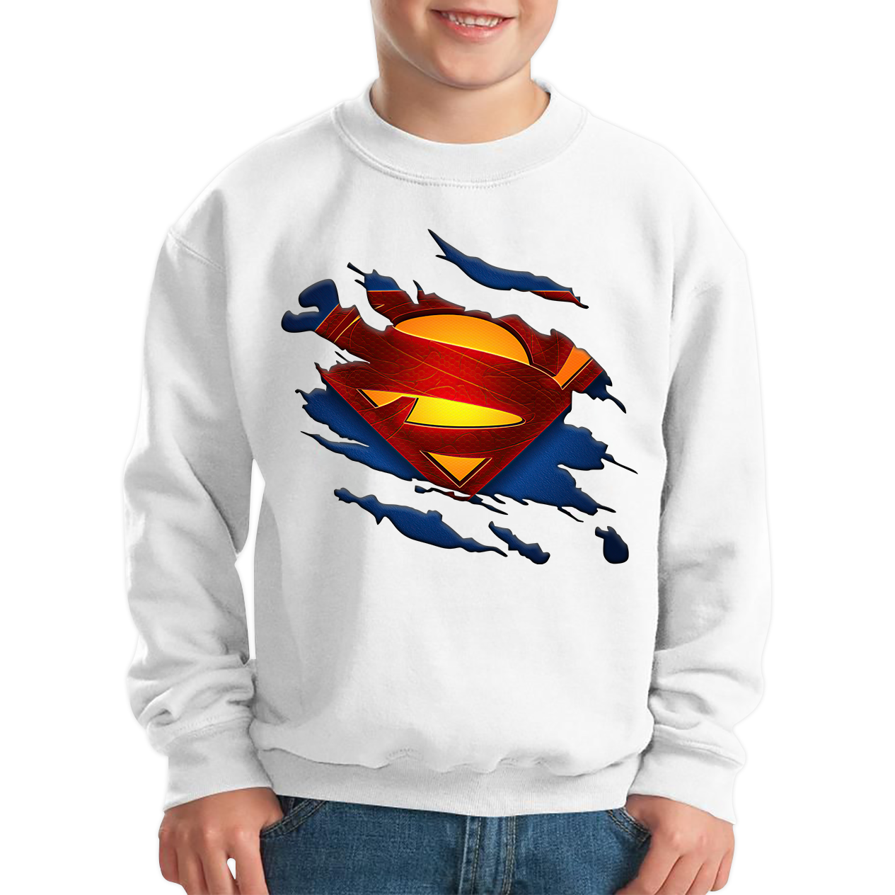 Superman Logo Sweatshirt