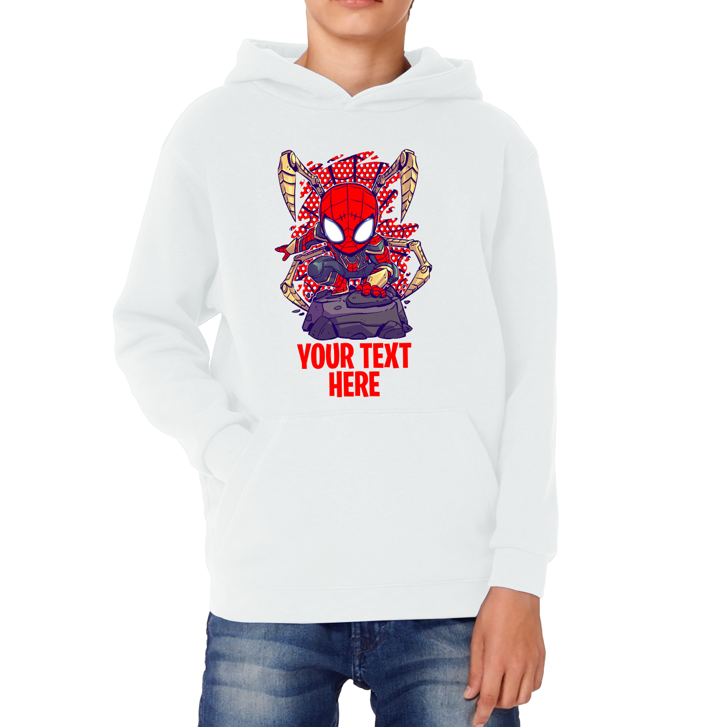 Spiderman hoodie on sale