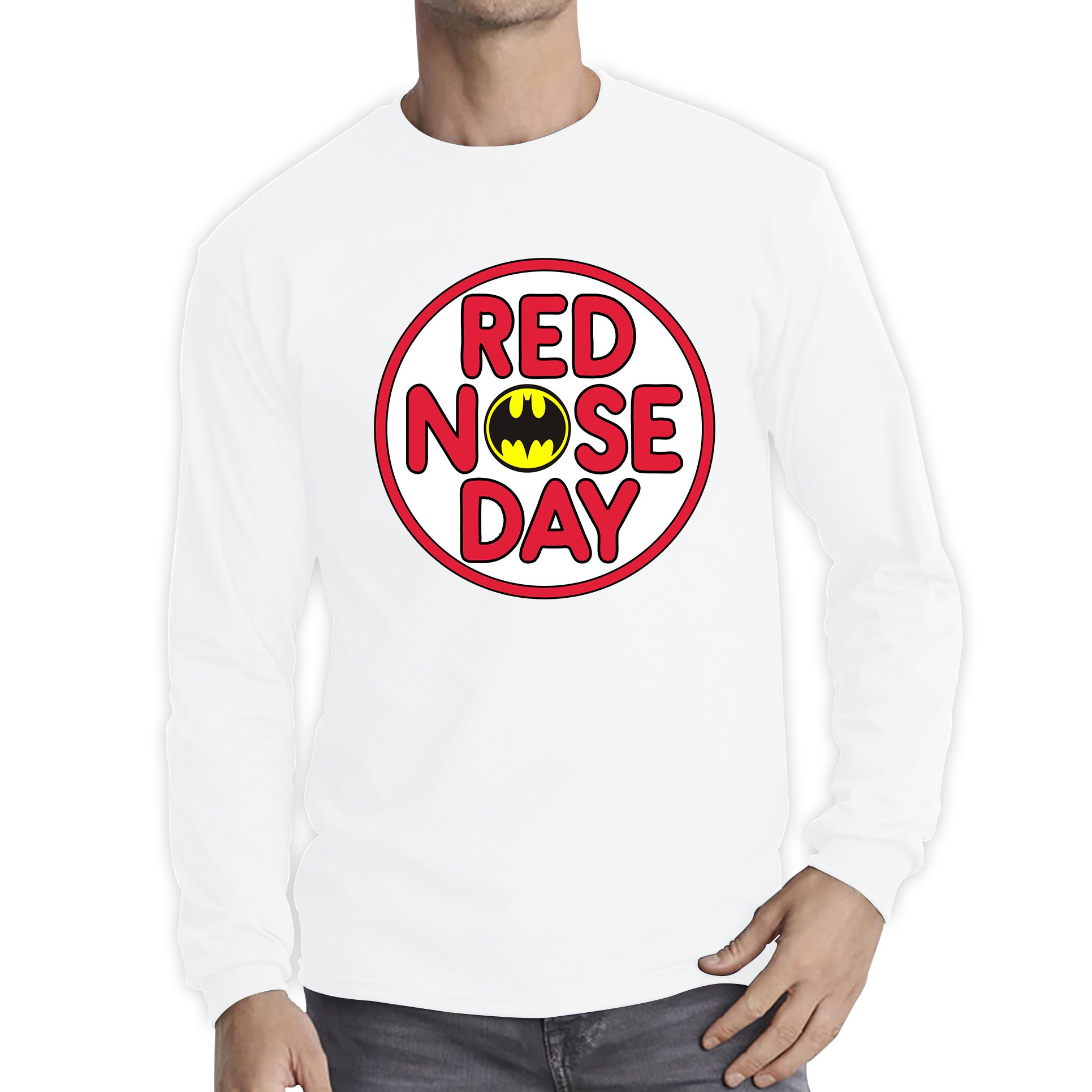 Batman Comic Relief Red Nose Day T Shirt