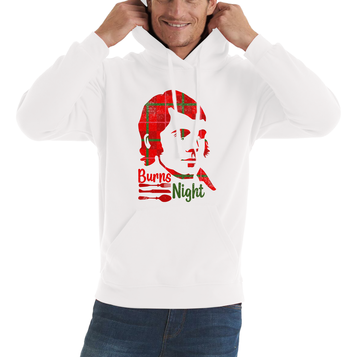 Burns Night Robert Burns Rabbie Burns Bard Life Scottish Poet Unisex Hoodie