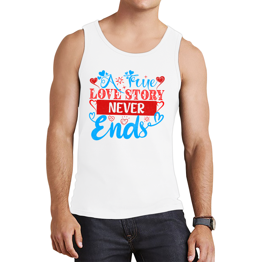 Love Story Never Ends T Shirt