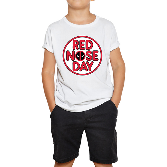 Deadpool Red Nose Day T Shirt